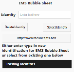 EMS Bubble Sheet Entry for iPhone & Android